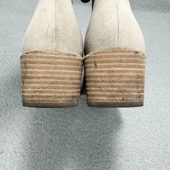 Rag & Bone Boots Womens 7 / EU 37 Shoes Grey Rover Suede Ankle Booties Chelsea - Picture 10 of 12